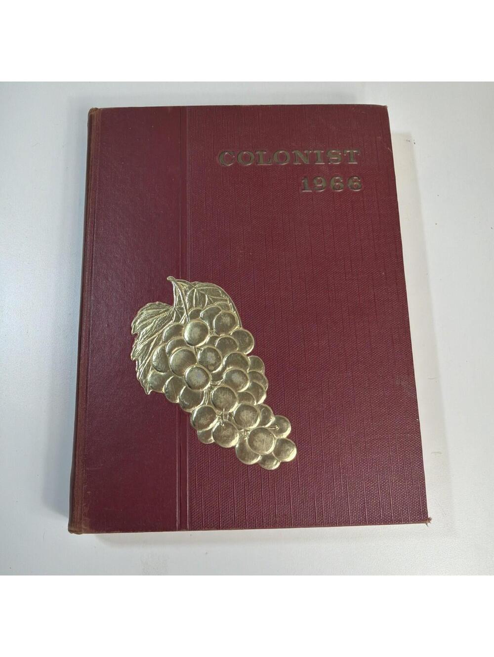 1966 ANAHEIM HIGH SCHOOL ANNUAL COLONIST‎  YEARBOOK California